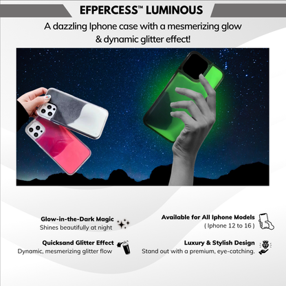 Efpercess™ Luminous Quicksand Glitter Phone Case